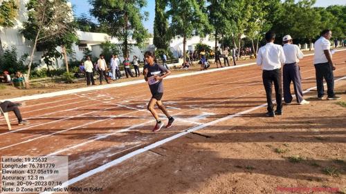 Ankita Gold Medal in 5000 m