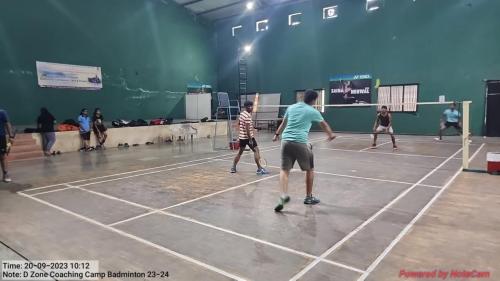 Zonal Badminton Coaching Camp